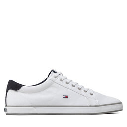 Tommy Hilfiger Sneakers aus Stoff Tommy Hilfiger Harlow 1D FM0FM00596 Weiß