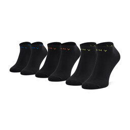 DKNY Набор из 3 пар низких мужских носков DKNY Broadway S5_6206_DKY Black