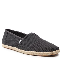 Toms Еспадрили Toms Alpargata Rope 10017666 Forged Iron Repreve Knit