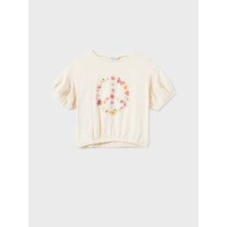 Mayoral Mayoral T-Shirt 6056 Μπεζ