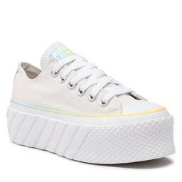 Converse Sneakers Converse Ctas Lift 2x Ox A00559C Pale Putty/White/Baltic Blue