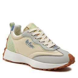 

Снікерcи Lee Cooper LCW-24-03-2343LA Beige/Blue/Green, Бежевий