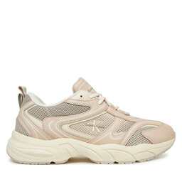Calvin Klein Jeans Tenisice Calvin Klein Jeans Retro Tennis Mesh Ml YW0YW01807 Bež
