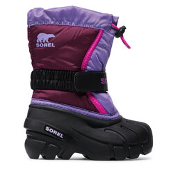 

Снігоходи Sorel Childrens Flurry NC1965 Purple Dehila/Paisley Purple 562, Фіолетовий