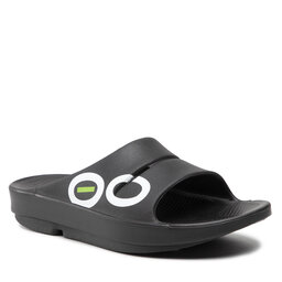 OOfos Klapki OOfos Ooahh Sport Intl Last Black/White