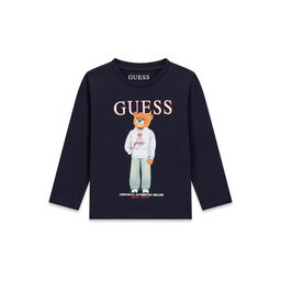 Guess Guess Блузка N6YI06 K3794 Cиній Regular Fit