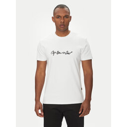 G-Star Raw G-Star Raw Majica G-Script D25150-C812 Bela Regular Fit