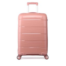 Semi Line Valigia da cabina Semi Line T5906-2 Rosa