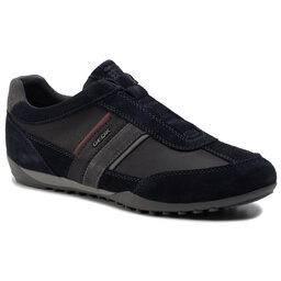 Geox Tenisice Geox U Wells A U82T5A 022ME CF47J Navy/Dk Burgundy