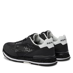 

Снікерcи Replay GMS68 .000.C0082T Black White, Чорний