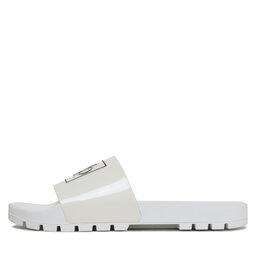 

Шльопанці Calvin Klein Jeans Truck Slide Monogram Rubber M YM0YM00591 White YBR, Білий
