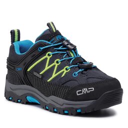 CMP Trekkings CMP Kids Rigel Low Trekking Shoes Wp 3Q13244 Antracite/Yellow Fluo 34UF