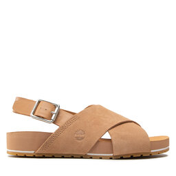 Timberland Sandały Timberland MalibuWaves Basic X Strap TB0A41MQCW81 Brązowy