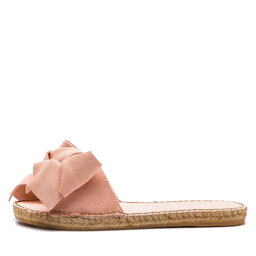 

Еспадрильї Manebi Sandals With Bow W 1.4 J0 Pastel Rose Suede, Рожевий