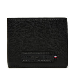 Tommy Hilfiger Liels vīriešu maks Tommy Hilfiger AM0AM13031 Melns