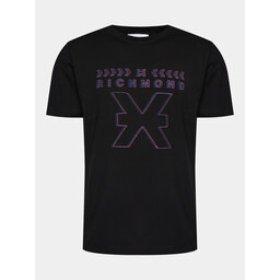 Richmond X Richmond X T-Shirt Ikiom UMP24141TS Μαύρο Regular Fit