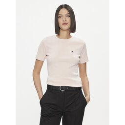 Tommy Hilfiger Tommy Hilfiger Póló New Cody WW0WW40587 Rózsaszín Slim Fit