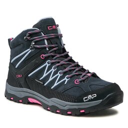 CMP Pārgājienu apavi CMP Kids Rigel Mid Trekking Shoe Wp 3Q12944J Titanio/Skyway 66UM