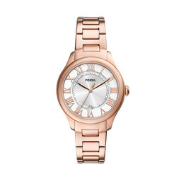 Fossil Годинник Fossil Gilmore ES5394 Золотий