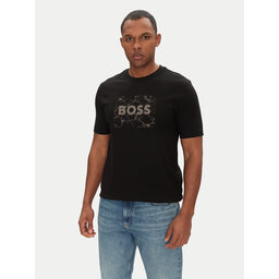 BOSS BOSS Camiseta Te_Logospace 50539186 Negro Regular Fit