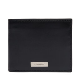 Calvin Klein Cartera Calvin Klein Plaque Ew Billfold LV04D1066G Negro
