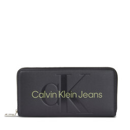Sculpted Mono Zip Around Mono K60K607634 Черен