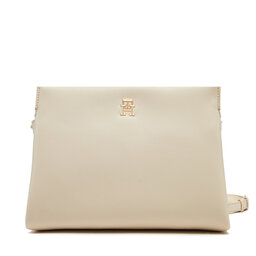 Tommy Hilfiger Borsetta Tommy Hilfiger Th Legacy Mini Crossover AW0AW17225 Écru