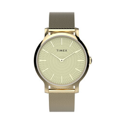 Timex Pulkstenis Timex Transcend TW2V92800 Gold/Gold