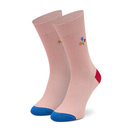 Happy Socks Высокие женские носки Happy Socks REBOU01-3000 Розовый