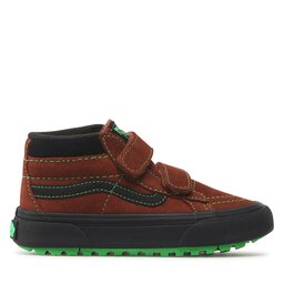

Снікерcи Vans Sk8-Mid Reissue V VN0A5KROLNN1 Tortoise Shell/Black, Коричневий