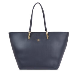 Tommy Hilfiger Bolso Tommy Hilfiger Th Refined Tote AW0AW16112 Azul marino