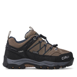 

Трекінгові черевики CMP Kids Rigel Low Trekking Shoes Wp 3Q13244 Castoro P773, Коричневий