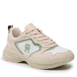 Tommy Hilfiger Tenisice Tommy Hilfiger Sporty Th Runner FW0FW06952 Sugarcane AA8