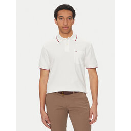 Tommy Hilfiger Tommy Hilfiger Poloshirt MW0MW38457 Weiß Classic Fit