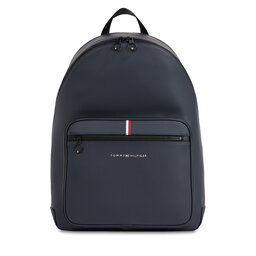Tommy Hilfiger Zaino Tommy Hilfiger Th Essential Pique Backpack AM0AM11543 Space Blue DW6