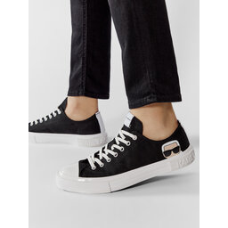 

Кеди KARL LAGERFELD KL50310 Black Canvas 900, Чорний