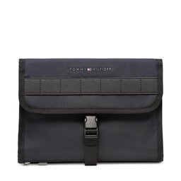 Tommy Hilfiger Smink táska Tommy Hilfiger Th Elevated Nylon Washbag AM0AM10979 Sötétkék