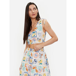Seafolly Seafolly Marškinėliai Wish You Were Here 55177-TO Spalvota Regular Fit