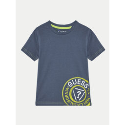Guess Guess Футболка N5RI15 K8HM4 Cиній Regular Fit