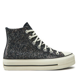 Converse Кецове Converse Chuck Taylor All Star Lift Platform Glitter A09551C 401 Черен