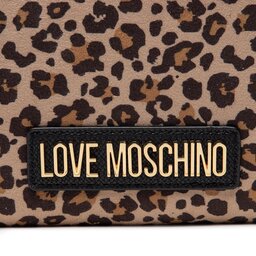 

Сумка LOVE MOSCHINO JC4377PP0FKM131A Borsa Leopard, Коричневий