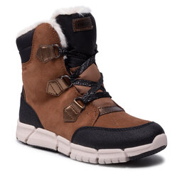 Geox Vinterskor Geox J Flexyper G.B Abx A J16APA 022FU M Whisky/Black