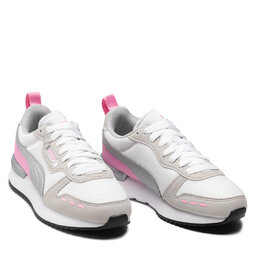 

Взуття Puma R78 Jr 373616 26 White/Silver/Partail Pink, Сірий