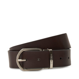 Calvin Klein Ζώνη Ανδρική Calvin Klein Adj Casual Round 35Mm K50K512838 Καφέ