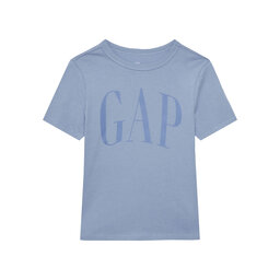 Gap Gap Marškinėliai 708411-03 Žydra Regular Fit