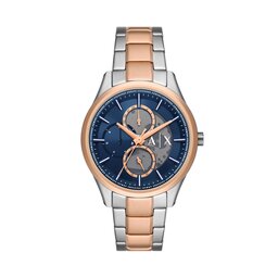 Armani Exchange Uhr Armani Exchange Dante Multifunction AX1874 Navy/Rose Gold