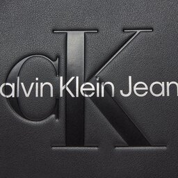 

Сумка Calvin Klein Jeans Sculpted Shoulder Bag24 Mono K60K607831 Black/Metallic Logo 0GL, Чорний