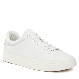 Calvin Klein Sneakersy Calvin Klein Clean Cupsole Lace Up HW0HW01863 Triple White 0K4