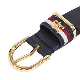 

Жіночий ремінь Tommy Hilfiger Th Timeless 2.5 Corp AW0AW15376 Space Blue DW6, Cиній