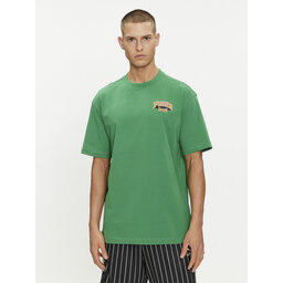 Puma Puma Marškinėliai For The Fanbase Graphic 624395 Žalia Relaxed Fit
